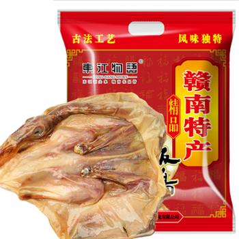 东江物语 安远县手工制作板鸭礼盒风干腊鸭肉真空装 600g