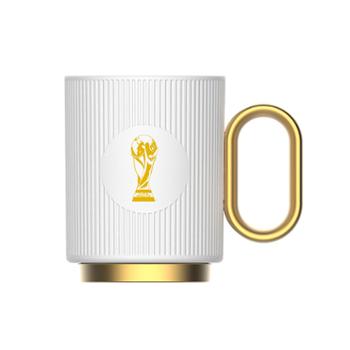 柯罗伊 2022卡塔尔世界杯大力神杯罗马杯 380ml 白色