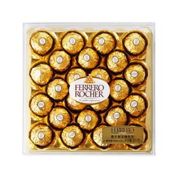 费列罗/FERRERO COLLECTION 榛果威化巧克力 24粒装*1盒 盒装