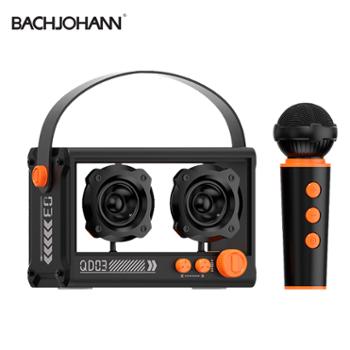 巴赫约翰 BACHJOHANN便携无线K歌音箱 QD03
