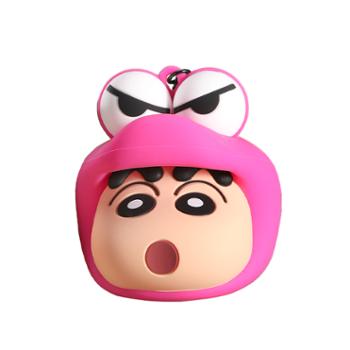 洛克/ROCK ROCK蜡笔小新硅胶耳机收纳包适用于华为苹果airpods2/3/pro一代二代beats索尼耳机卡通保护蓝牙耳机通用