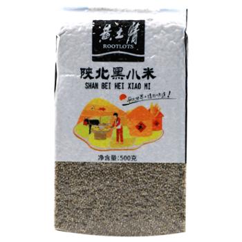 黄土情 真空装黑小米陕北小米延安特产农家产五谷杂粮粗粮 500g*2袋