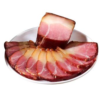 夔味原乡 农家腊肉土猪肉烟熏腊肉奉节特产高山农家烟熏腊后腿肉 500克/袋