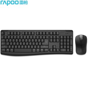 雷柏 无线键盘鼠标套装 黑/白 X1800Pro