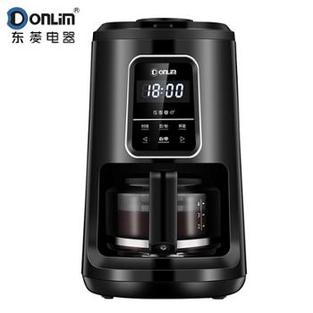 东菱/Donlim 美式豆粉两用全自动咖啡机浓度可选600ml DL-KF1061