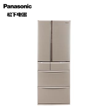 松下/Panasonic 日本原装进口六门冰箱 带变温自动独立制冰 一级能效 NR-F604VT-N5