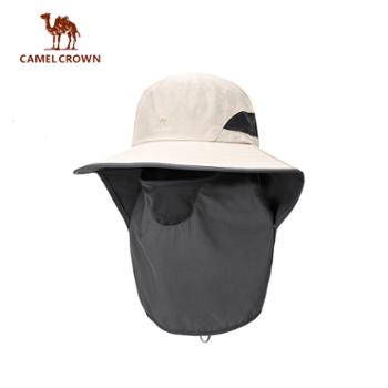 骆驼运动渔夫帽包裹式防晒太阳帽子登山出游三合一帽子 1152253014