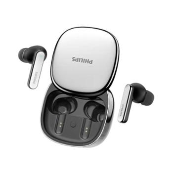 飞利浦/Philips 蓝牙耳机无线翻译耳机 8号AI会议降噪耳机 TAT5599 智能实时翻译器同声传译 苹果安卓通用