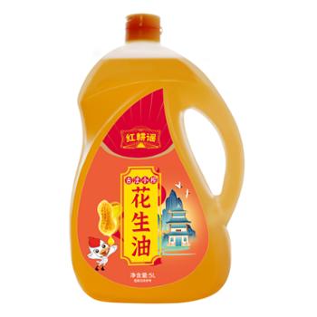 红耕谣 古法小榨头道纯花生油 5L