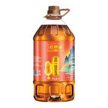 红耕谣 一级花生油 5L