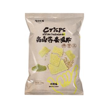 陈吉旺福 高山荞麦脆片 200g/袋*2袋 抹茶味