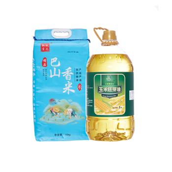 宣农优品 宣汉县粮油组合 10kg+5L