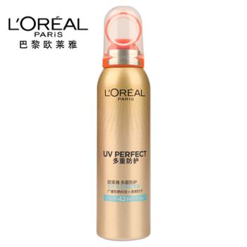 欧莱雅/L’OREAL 多重防护城市水活隔离喷雾100g 防晒霜