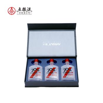 五粮液 火爆小酒礼盒 100ml*3 2020年罐装绵柔型浓香型白酒