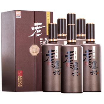 泸州老窖 老泸州韶光年华 浓香型白酒52度 500ml*6瓶 整箱装