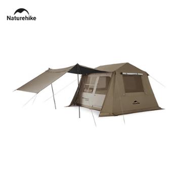 Naturehike挪客 Village6.0屋脊2代速开帐篷 深咖色 CNK2300ZP021