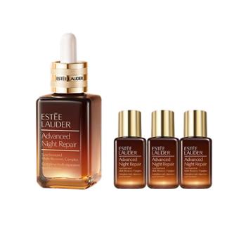 雅诗兰黛 小棕瓶特润修护肌活精华露礼盒 (精华50ml+精华15ml*3瓶）