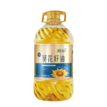 阔洽 新疆洛浦县物理压榨一级葵花籽油5L 桶