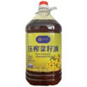 荪衣草 菜籽油自然压榨纯正菜籽油 5L