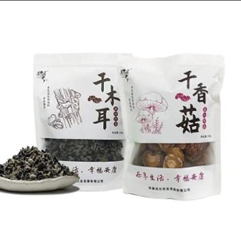 财梁 木耳+香菇 250g+250g