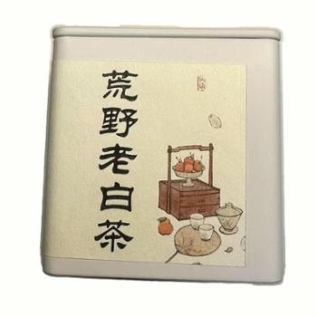 安硒山荒野老白茶白罐子 30g小罐